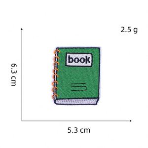 Iron on Embroidered Learning Tools School Bag Ruler Calculator Book Patches for Student Clothes Bag Decoration - Product Image 6