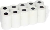 Rouleau de papier thermique blanc à impression numérique pour systèmes de terminaux de paiement bancaire et de point de vente (PDV), 48 g/m², 57x50 mm – Vente chaude usine