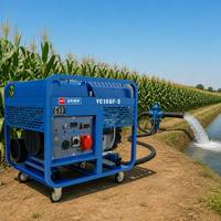 Générateur diesel à châssis ouvert de marque Yuchai 15 kW YC15GF-3 230 V 400 V monophasé/triphasé pour l'exportation