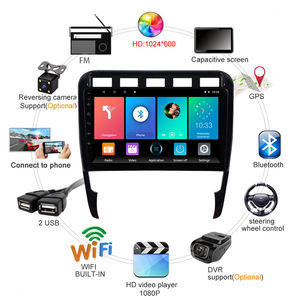 Radio Android para Auto Porsche Cayenne 957-955 2002-2010, Reproductor Multimedia, Unidad Principal, Pantalla Táctil, Navegación GPS IPS - Product Image 6