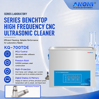 Machine de nettoyage ultrasonique industrielle 80 kHz 22,5 L, bain chauffant numérique puissant 700 W pour outils de précision et pièces de laboratoire