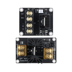 <span class=keywords><strong>Impresora</strong></span> <span class=keywords><strong>3D</strong></span> XLW cama calentada 25A 30A módulo de potencia/placa de expansión MOSFET de cama caliente Inc plomo de 2 pines con Cable <span class=keywords><strong>Anet</strong></span> <span class=keywords><strong>A8</strong></span> A6 A2 rampas 1,4 - Product Image 1