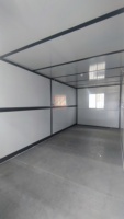 Conteneur de bureau pliable en acier de haute qualité de 40 pieds, maisons conteneurs préfabriquées pliables de 20 pieds, cabines et maisons dépliables