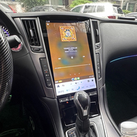 Autoradio GPS ZWNAV 13,6 pouces Android 13 DSP avec WiFi intégré pour Infiniti Q50 Q50l Q50s Q60 2014-2022 Lecteur stéréo Écran Carplay