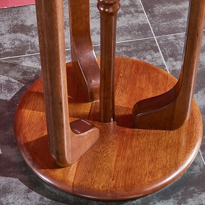 Roble Twist Center Stand Hall Tree/Percha <span class=keywords><strong>de</strong></span> <span class=keywords><strong>madera</strong></span> maciza para sombreros Percha <span class=keywords><strong>con</strong></span> estante Marrón - Product Image 3