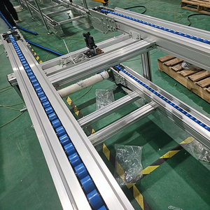 Maxsen Pallet Hệ thống băng tải cơ giới con lăn băng tải điện xe máy Dây chuyền lắp ráp đôi tốc độ chuỗi băng tải - Product Image 6