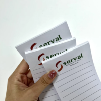 Logo imprimé pas cher à faire liste écriture promotionnelle mini petit bloc-notes liste de courses bloc-notes collant