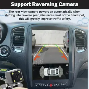 Autoradio Android 12 de 13 pouces pour Dodge Durango 2011-2020, récepteur stéréo, lecteur multimédia, unité de navigation Carplay - Product Image 5