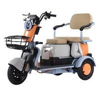 Triciclo Eléctrico 2026 de Alta Velocidad 25KM 600W 48V 20AH, Oferta de Fábrica a Buen Precio, Venta al Por Mayor de Bicicletas Eléctricas de Tres Ruedas