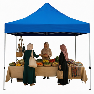 Portable Easy Up Canopy Tent 2x3m Waterproof Pop Up Oxford <b>Cloth</b> Event Display for Outdoor Advertising - Product Image 1