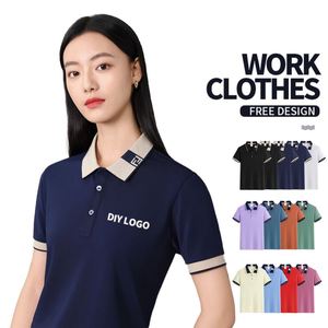 Polos de Talla Grande para Hombre, Spandex, Poliéster, Bordado Personalizado, Polo Casual, Transpirable, Suave, Camisetas de Golf para Hombre - Product Image 3