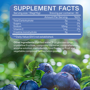OLLI無料サンプルOEMプレワークアウトゼリークレアチン一水和物は、女性と男性のための大人のための筋力をサポートします - Product Image 6