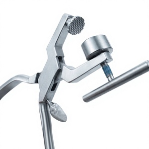 Optitech Healthcare PR-7404 Broyeur osseux dentaire manuel, instrument chirurgical, argent, certifié CE, Power Grip, qualité chirurgicale - Product Image 1