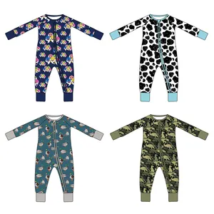 Nueva ropa para niños, conjuntos de algodón suave de Otoño de manga larga para bebés, ropa de dormir de Color sólido, conjunto de 1 piezas, ropa para niños