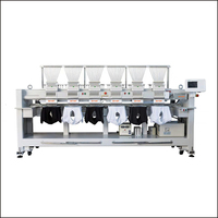 Machine de broderie avec aiguilles multifonctions, 6 têtes, pour ordinateur, prix de machine