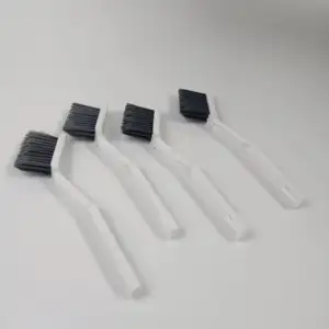 Best Selling Durable Long Handle White Cleaning Brush Plastic Injection Molding For Gap Cleaning For Efficient Cleaning