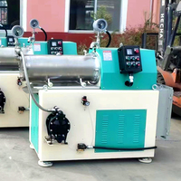 Moulin à nano billes humide de laboratoire pour le broyage d'algues pigmentaires Broyeur horizontal de sable pour les matériaux de batterie
