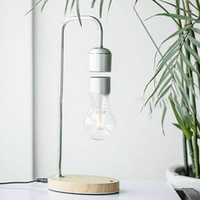 Led Ara Levitacion Ada Fluttuante Levetating şamandıra ışık manyetik levitasyonunun yüzen lamba Levitating lambası kablosuz şarj cihazı