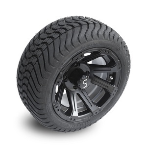 Shu-Ran SRGCTW-206 Juego de Ruedas de Plástico Impermeables de 12 Pulgadas para Carrito de Golf y Neumáticos de Perfil Bajo 215/35-12 DOT para Uso en Exteriores - Product Image 2