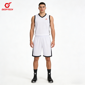 Uniforme de Baloncesto Masculino de Alta Calidad, Tela de Malla Transpirable, Jersey Personalizado para Equipos, OEM, ODM, Venta al Por Mayor con MOQ Bajo, Gran Venta en EE. UU. - Product Image 3