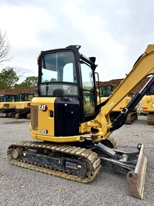 Excavadoras Caterpillar 303 de Segunda Mano, Mini Excavadoras Usadas de 3T, Fabricadas en Japón, Certificación CE, Accesorio de Pulgar, Martillo Hidráulico - Product Image 4