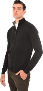 Cardigan invernale da uomo in lana viscosa Anti-Pilling con colletto mandarino a maniche lunghe maglione a catena di lana Ralph Loren - Product Image 4