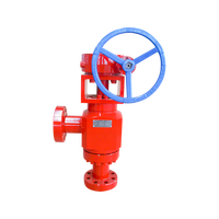 Vanne de blocage API 6A pour tête de puits pétrolier, haute température, norme Fig. 1502, avec raccord à marteau