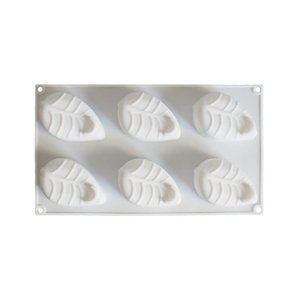 Moule en silicone pour feuilles, veinoir pour fondant, moule pour pâte à sucre, outils de décoration de gâteaux en résine et argile, marque Darklight, design créatif - Product Image 4