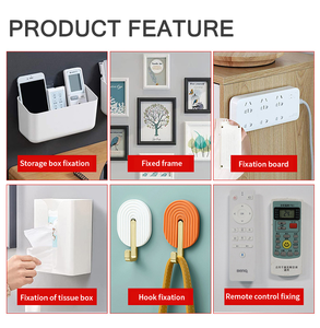 12 cặp thiệt hại miễn phí Tường Khung lớn không có dư lượng móc và vòng lặp hình ảnh treo Dải dính hình ảnh móc nhiệm vụ nặng nề - Product Image 5