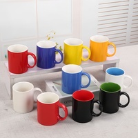 Mug à café en porcelaine de 11 oz avec logo personnalisé du fabricant, résistant à la chaleur, avec couvercle, compatible lave-vaisselle et micro-ondes, cadeaux d'affaires, style européen