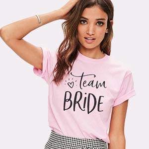 <span class=keywords><strong>Camisetas</strong></span> <span class=keywords><strong>de</strong></span> manga corta con estampado <span class=keywords><strong>de</strong></span> Bride Team para mujer, ropa con estampado <span class=keywords><strong>de</strong></span> <span class=keywords><strong>despedida</strong></span> <span class=keywords><strong>de</strong></span> <span class=keywords><strong>soltera</strong></span>, para fiesta <span class=keywords><strong>de</strong></span> boda, para novia, Hipster - Product Image 4