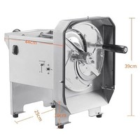 Nouvelle machine électrique 2V pour la découpe de plantains et de bananes, trancheuse multi-chips efficace pour fruits et légumes