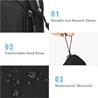 Sac de rangement étanche en EVA pour accessoires numériques, gestion des câbles rétractables, pochettes de voyage, directement de l'usine
