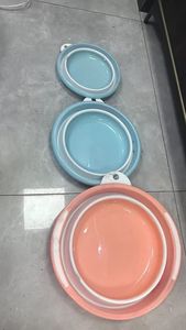 Conjunto De Balde Dobrável De Silicone Molde Usado - Product Image 4