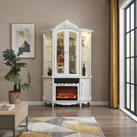 Meuble Bar en Bois Écologique de Haute Qualité, Durable, Design Moderne, Grande Capacité, pour Salon, Guangdong SZ