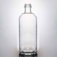 Botellas de Vidrio Vacías Extra Premium Personalizadas con Fondo Grueso para Envasado de Licores y Bebidas Espirituosas