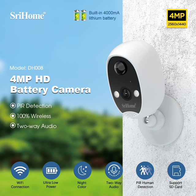 Hot Top Sellers Smart Home Camera PIR IP66 Video Wireless Remote Control Wifi CCTV Security Network Camera