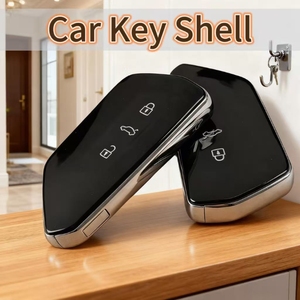 Carcasa para Llave de Coche, Funda Protectora para Llave Inteligente de Coche, Llaves de Vehículo para VW <span class=keywords><strong>Volkswagen</strong></span> Golf MK8 <span class=keywords><strong>Polo</strong></span> <span class=keywords><strong>ID3</strong></span> ID4 Tiguan Skoda - Product Image 1