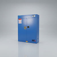 Gabinete de Seguridad para Productos Químicos Personalizado, Completamente de Acero, de 45 Galones (100 Litros) para Almacenamiento de Materiales Inflamables