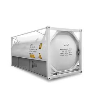 Azot depolama kabı 100M3 Co2 kriyojenik sıvı gaz tankı 15M3 oksijen depolama kabı