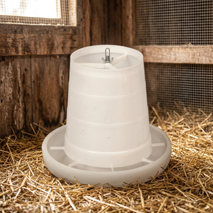 Comederos Plegables de Plástico Duradero para Aves de Corral, con Capacidad para 10 kg, Flujo de Alimentación Ajustable, Modelo 128A - Product Image 2