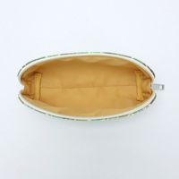 Tas Makeup Kanvas Custom Motif Bunga Tahan Air, Dompet Tas Makeup Travel untuk Wanita
