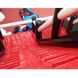 Thương mại người lớn Inflatable 5K khóa học trở ngại Inflatable 5K trở ngại cho vui vẻ nhảy lâu đài trở ngại khóa học Combo trượt - Product Image 6