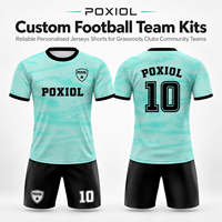 Tenues de football personnalisées et durables pour les clubs de base du Royaume-Uni – Maillots de match personnalisés avec noms, numéros et logos – Respirants et à séchage rapide