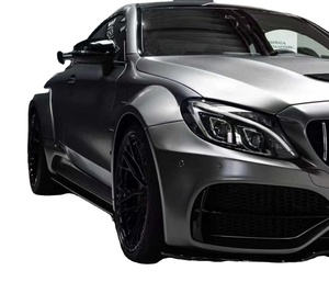 W205 C63/<span class=keywords><strong>c</strong></span> Class Sedan/Coupe PD Style Carbon/ FRP Kit de cuerpo ancho para <span class=keywords><strong>Mercedes</strong></span> 2015-on - Product Image 1