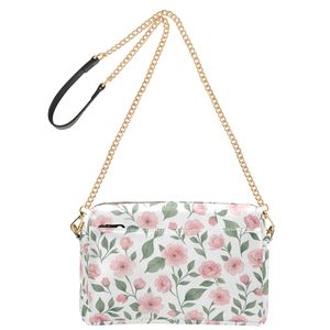 Wholesale Custom Logo Crossbody <b>Bag</b> for Women Floral Print Shoulder Purse with Chain Strap Small Square <b>Bag</b> for Date Party <b>Gift</b> - Product Image 2