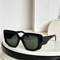Lunettes de soleil tendance unisexes Polygon White Square Full Rim avec verres dégradés, protection UV400 pour une utilisation en extérieur