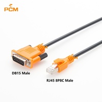 Cable D-Sub DB15 Macho a RJ45 Compatible con Cisco CAB-E1-PRI 72-1225-01 E1 ISDN PRI para Servidor y Router