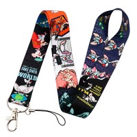 Lanière en polyester recyclé écologique, durable, souple et tendance, avec mousqueton réglable, pour badge d'identification, porte-clés et logo personnalisé
