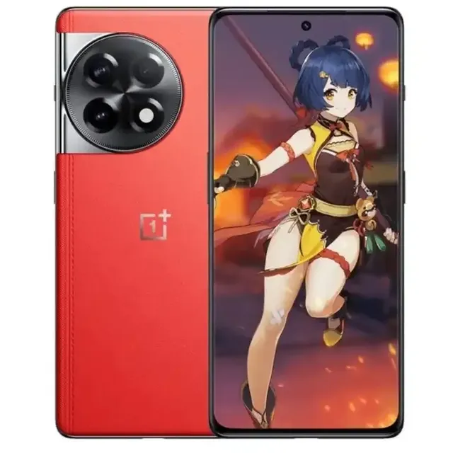 One Plus Ace 2 Genshin Impact 5G Smartphone 6.7" AMOLED FHD 120Hz Snapdragon 800 Series Octa Core 5000mAh 100W Quick Charge